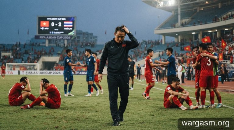 FIFA ASEAN Cup 2026: Việt Nam dừng bước sau trận thua Thái Lan, bài toán nào cho HLV Kim Sang-sik?